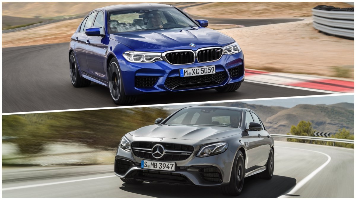 BMW M5 Vs Mercedes-AMG E63S (video) - Auto Republika