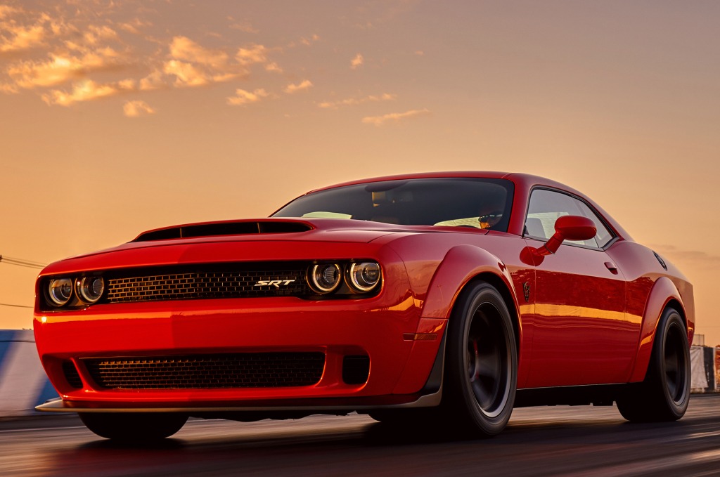 Dodge Challenger srt Demon двигатель