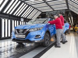 Produktion des dreimillionsten Nissan Qashqai in Sunderland