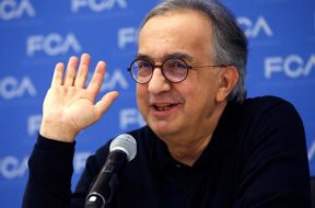 FILE PHOTO: FCA’s Marchionne speaks at the North American International Auto Show in Detroit