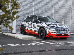 The Audi e-tron prototype in Geneva