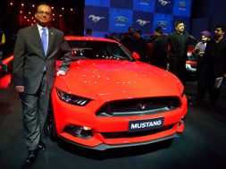 Launch of Ford mustang