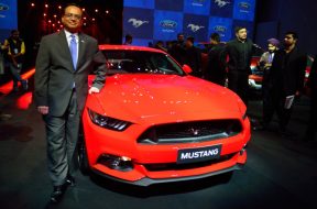 Launch of Ford mustang