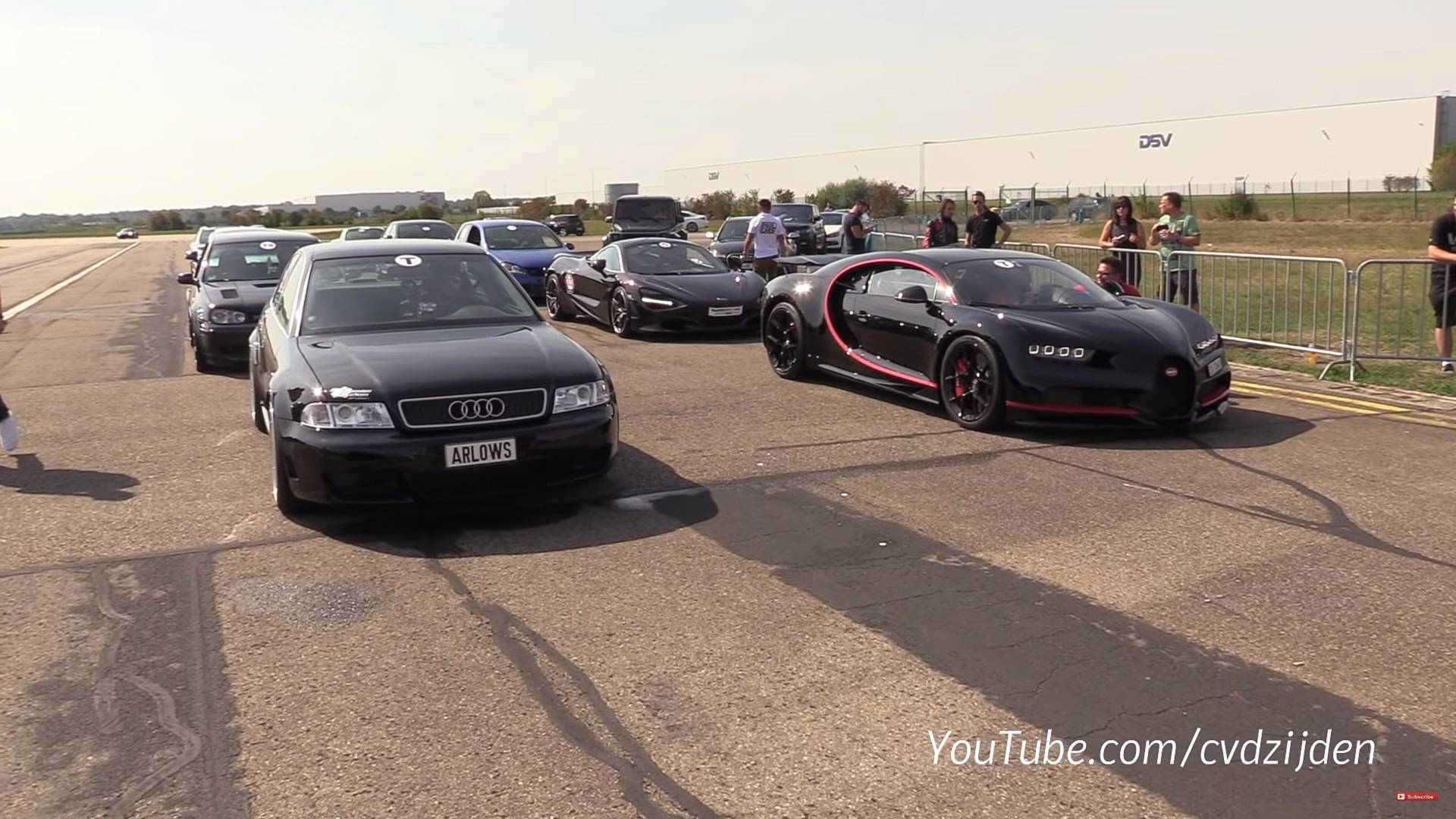 Bugatti Chiron protiv Audija S4 sa 1.300 konjskih snaga! (video)