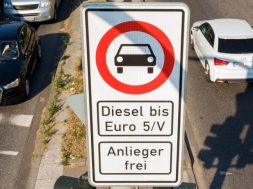 Fahrverbot für Diesel-Fahrzeuge