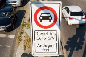 Fahrverbot für Diesel-Fahrzeuge