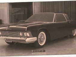 1961 Ford Thunderbird prototip 1