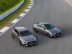 Mercedes-AMG A 45 S 4MATIC+ und CLA 45 S 4MATIC+ (2019)Mercedes-AMG A 45 S 4MATIC+ and CLA 45 S 4MATIC+ (2019)