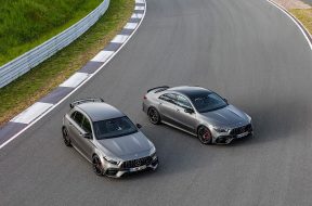 Mercedes-AMG A 45 S 4MATIC+ und CLA 45 S 4MATIC+ (2019)Mercedes-AMG A 45 S 4MATIC+ and CLA 45 S 4MATIC+ (2019)