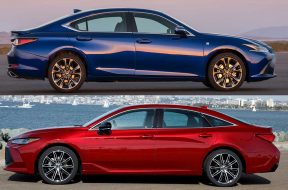 2019 Lexus ES VS 2019 Toyota Avalon