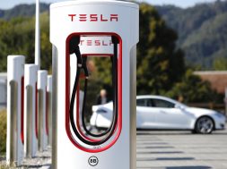 Tesla Inc. Supercharging Stations As Musk Mulls Privatisation Plans