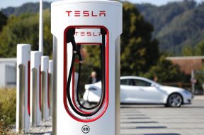 Tesla Inc. Supercharging Stations As Musk Mulls Privatisation Plans