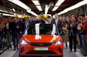 Launching of Opel Corsa-e, Figueruelas Zaragoza, Spain – 21 Feb 2020