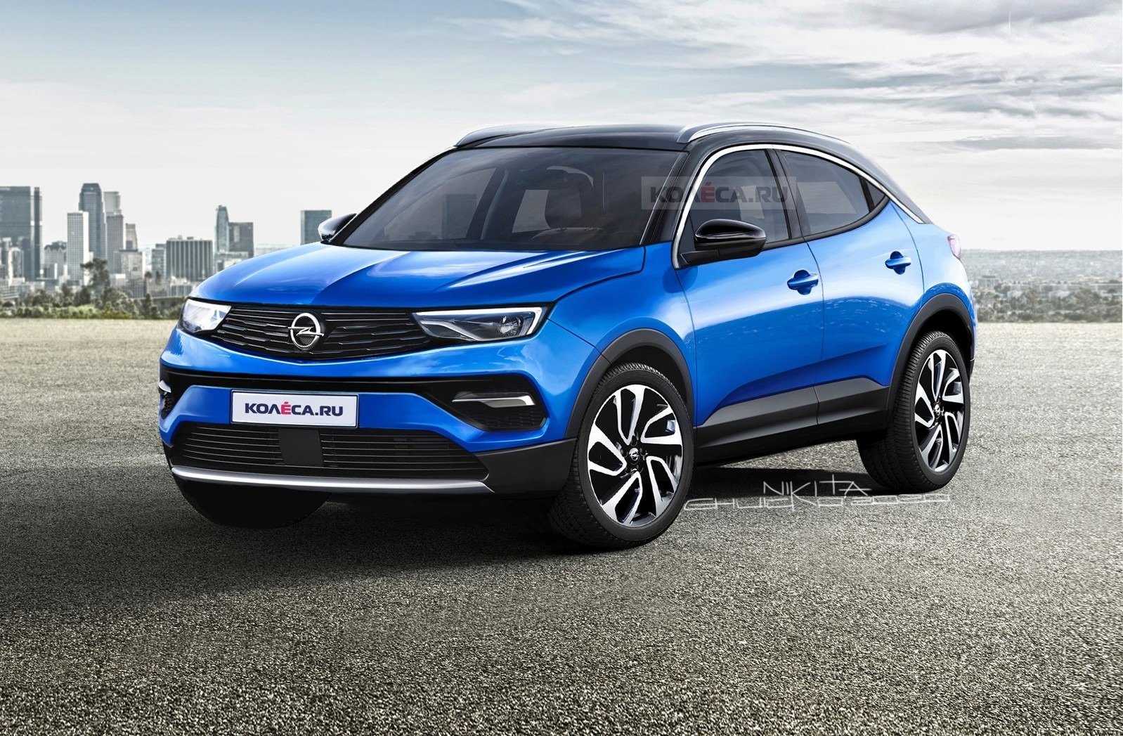 Opel Mokka X - nova generacija na digitalnom renderu ...
