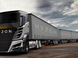 Truck von Hyzon Motors mit Wasserstoff Brennstoffzellen
