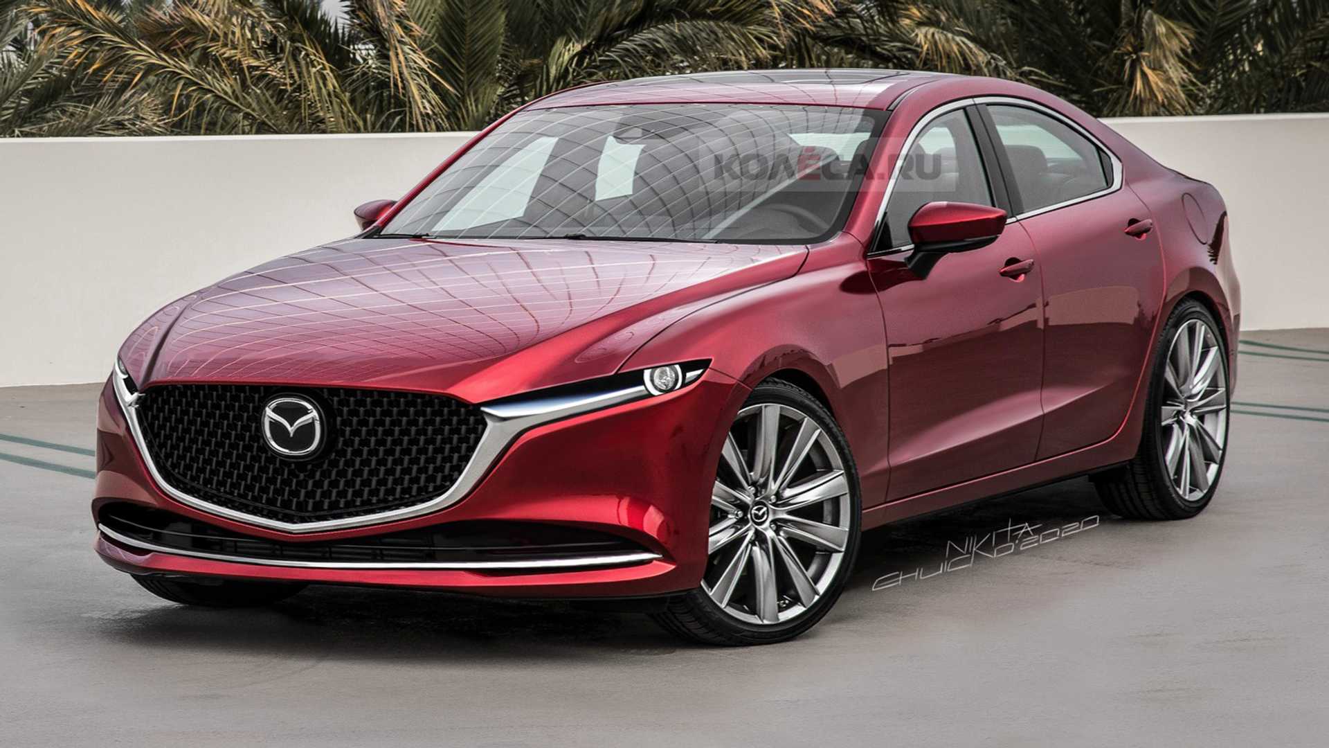 Mazda6 na renderu