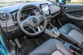 renault zoe enterijer