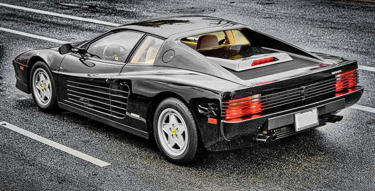 Ferrari Testarossa Black