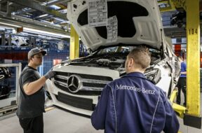 Mercedes-Benz C-Klasse Produktion im Werk Bremen