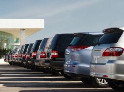 All wheel drive vehicles in dealership