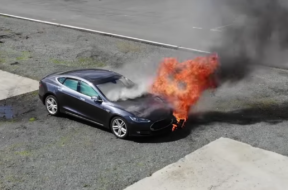 Tesla Fire