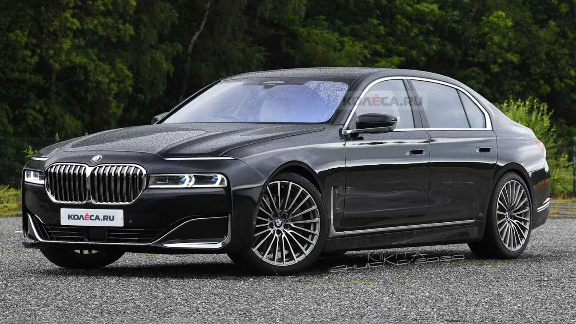 BMW Serije 7 na renderu