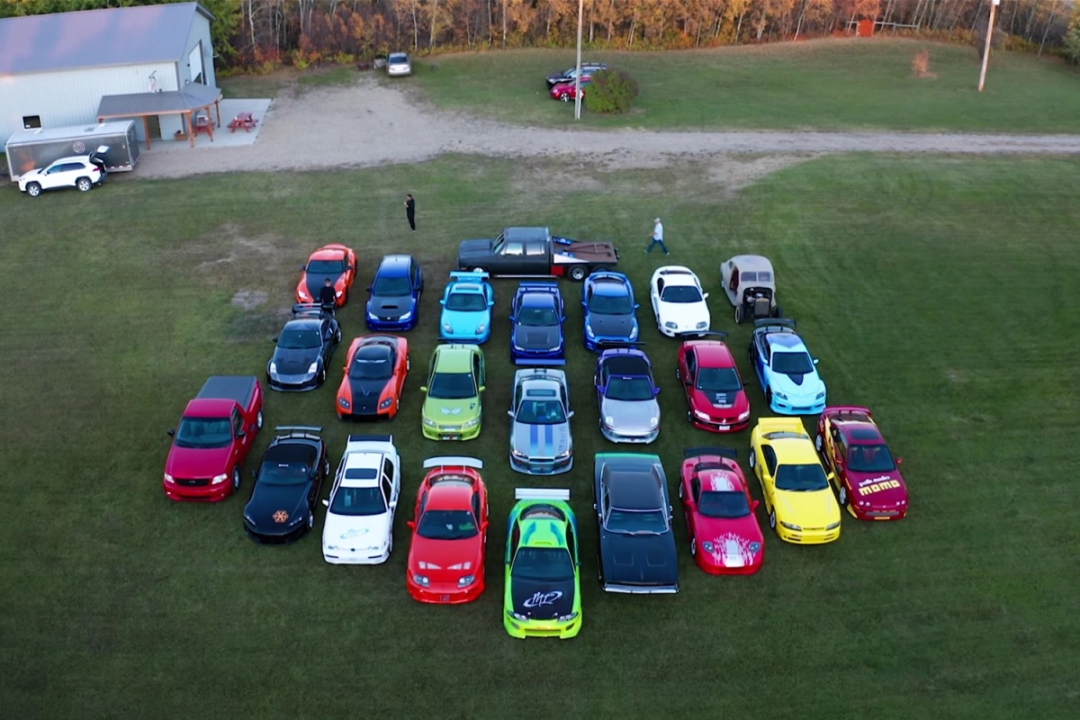 Kanađanin poseduje kopije 24 automobila iz serijala „Fast & Furious“