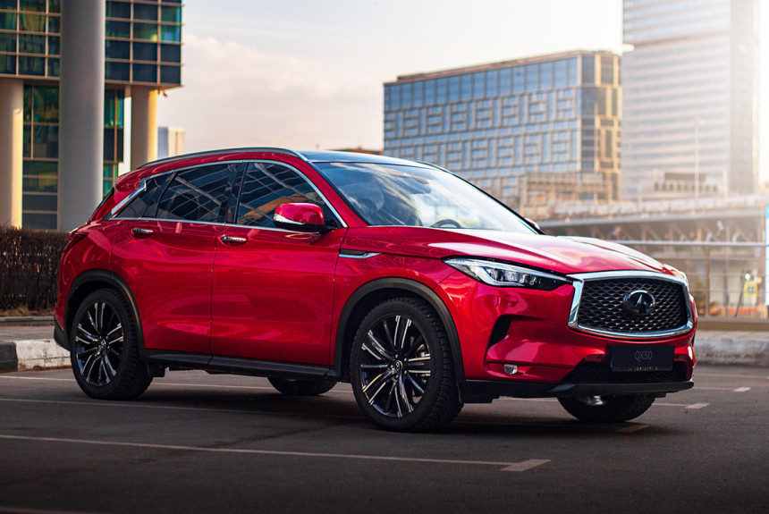 Blago modifikovan Infiniti QX50