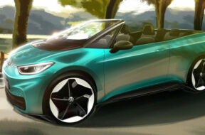 Volkswagen ID.3 cabrio render