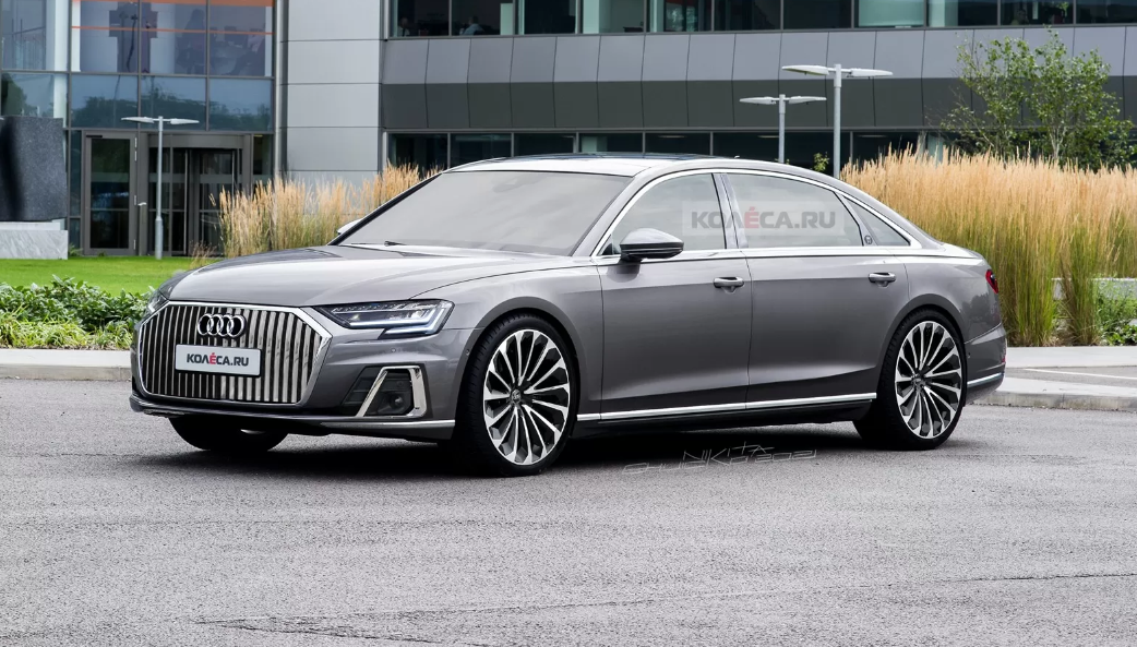 Audi A8 Horch na renderu