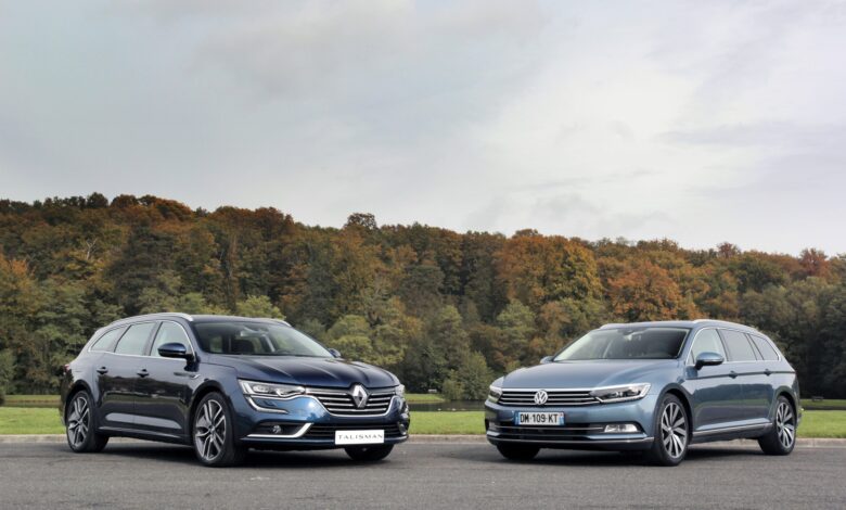 Volkswagen Passat Renault Talisman