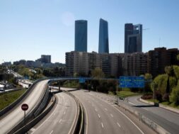 Pollution drops at 56 per cent during lockdown in Madrid, Spain – 26 Mar 2020