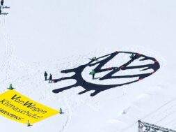 Greenpeace-Aktion auf der Zugspitze