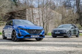 Peugeot 308 i Volkswagen Golf