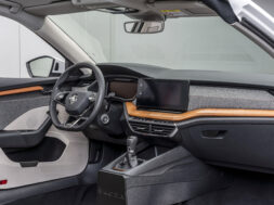 Škoda Auto, eko materiály, inovační inkubátor, řez, Škoda Octavia