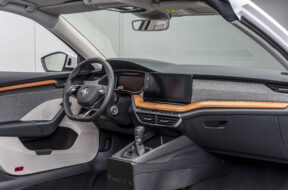 Škoda Auto, eko materiály, inovační inkubátor, řez, Škoda Octavia