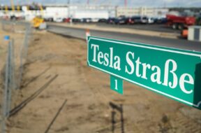 Tesla-Fabrik entsteht in Grünheide