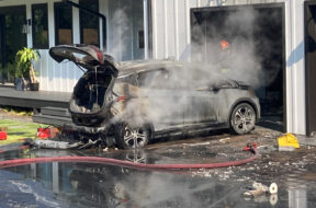 Chevrolet Bolt pozar