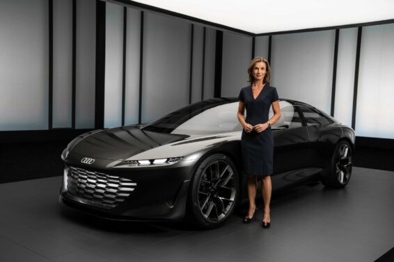 audi offers a glimpse into its future the grandsphere concept takes center stage 5