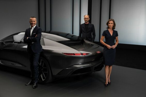 audi offers a glimpse into its future the grandsphere concept takes center stage 6