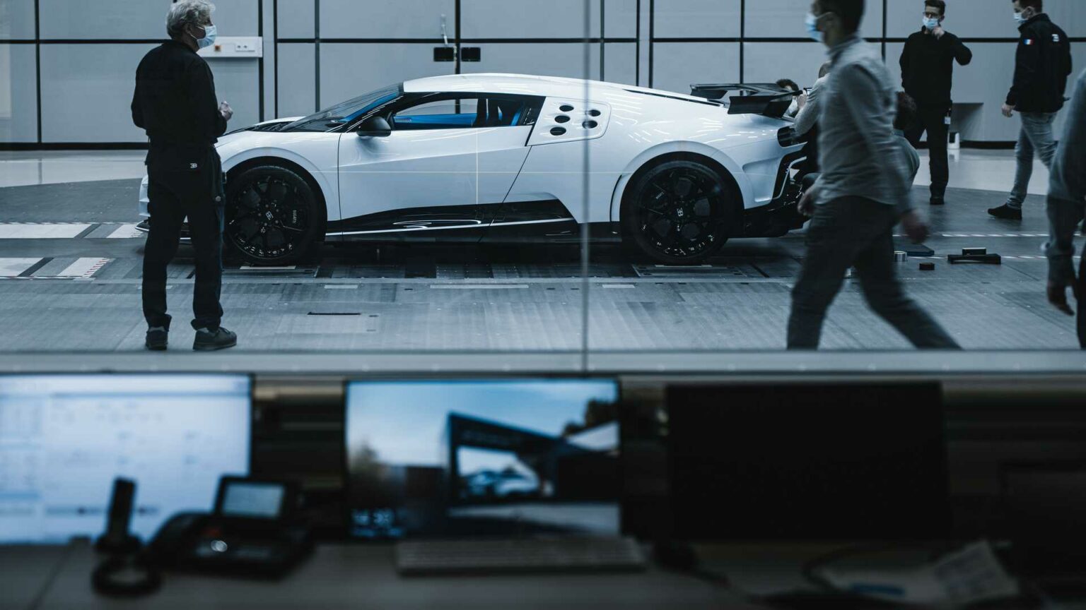 bugatti centodieci wind tunnel tests surpass natural forces 1