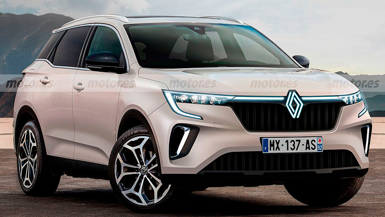 New Renault Kadjar 2022 presented in renders