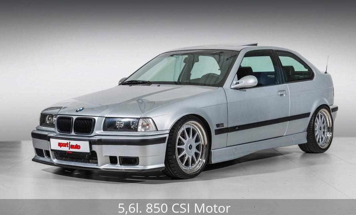 AR pijaca klasika: BMW Serije 3 Compact sa dvanaest cilindara