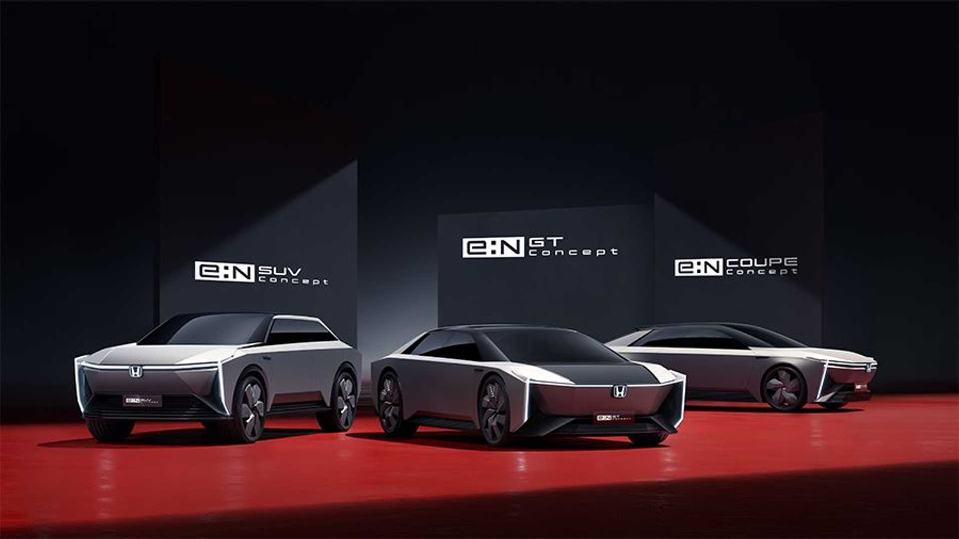 honda e n series ev concepts suv gt and coupe