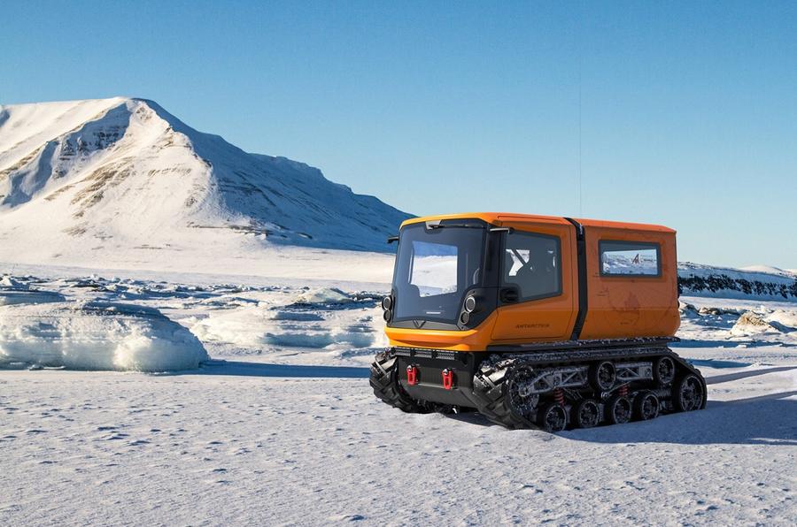 Venturi Antarctica – električno vozilo za ledena bespuća