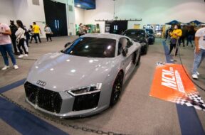MCM Auto Show 2022 In Colombia One of the only Audi R8 V10 in Colombia is put on display during the MCM Show 2022 auto s