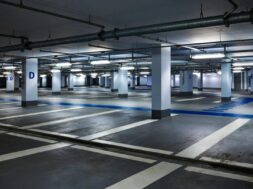 Empty Parking Garage