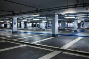 Empty Parking Garage