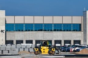 Baustelle Tesla Fabrik Berlin Brandenburg
