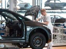 Autoindustrie – Produktion bei Volkswagen